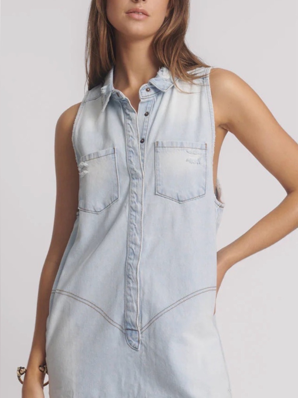 NWT ONE TEASPOON Braxon Mini Utility Dress Size Medium - Picture 1 of 6